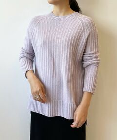 UNFILO / アンフィーロ ニット・セーター | 【洗える】ホールガーメント リブ ニット