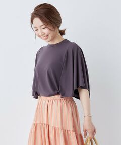 【新色追加！/接触冷感】マイビューティ フレアスリーブTシャツ