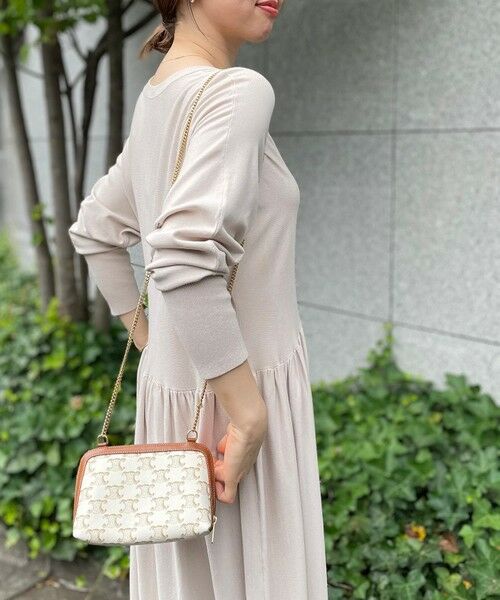 UNFILO / アンフィーロ ドレス | スタイルアップニット ワンピース | 詳細4