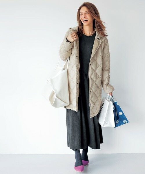 UNFILO / アンフィーロ ドレス | スタイルアップニット ワンピース | 詳細15