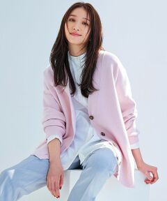 UNFILO / アンフィーロ ニット・セーター | 【軽量】コットンミックスニット カーディガン