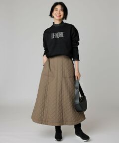 UNFILO / アンフィーロ ミニ・ひざ丈スカート | キルティング  スカート