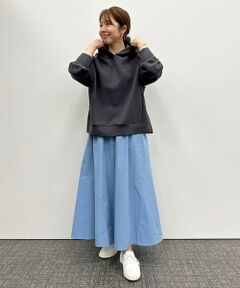 【撥水/ストレッチ/軽量】マジカル機能 ギャザースカート