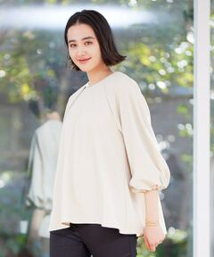 UNFILO / アンフィーロ シャツ・ブラウス | 【セットアップ対応/ストレッチ】ジョーゼットジャージー ブラウス