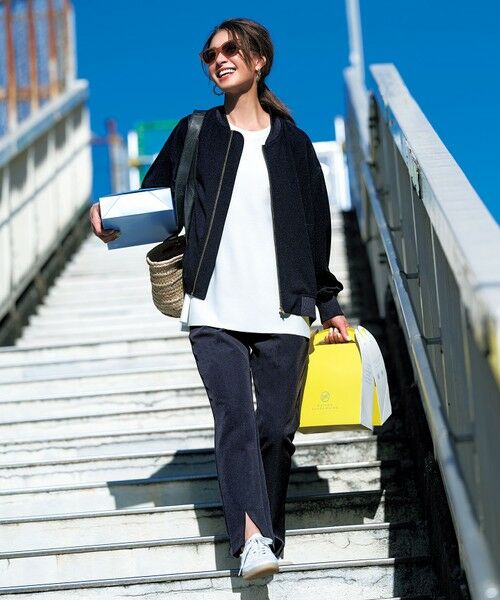 UNFILO / アンフィーロ ブルゾン | 【ストレッチ/洗える】ヘビロテ ブルゾン | 詳細10