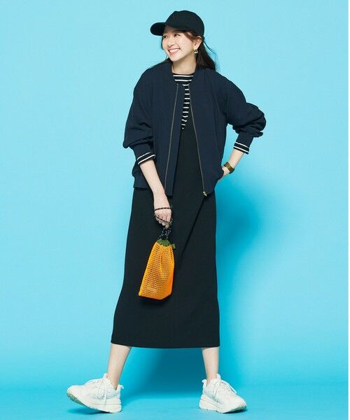 美品 UNFILO【ストレッチ/洗える】ヘビロテ ブルゾン アンフィーロ ストレッチ/洗える】ヘビロテ ブルゾン （ブルゾン）｜UNFILO