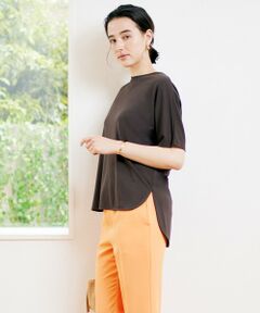 【接触冷感/ストレッチ】BEAUTY FORM フォルムＴシャツ