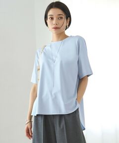 【接触冷感/ストレッチ】BEAUTY FORM フォルムＴシャツ