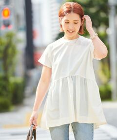 UNFILO / アンフィーロ カットソー | 【GLOW 6月号掲載/接触冷感/ストレッチ】BEAUTY FORM タフタコンビTシャツ