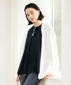 【洗える】接触冷感シアーカーディガン