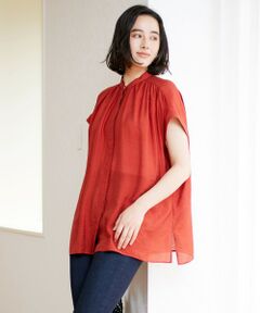 UNFILO / アンフィーロ シャツ・ブラウス | 【撥水】ヴィンテージライク ブラウス