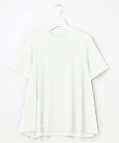 【接触冷感/吸水速乾】BEAUTY FORM フレアTシャツ