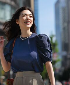 UNFILO / アンフィーロ カットソー | BEAUTY FORM  パフスリーブ Tシャツ