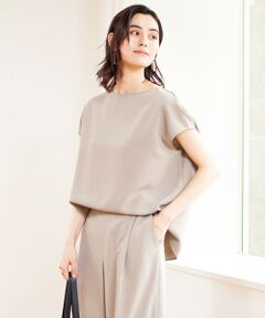 UNFILO / アンフィーロ シャツ・ブラウス | 【接触冷感/吸水速乾】サマーセットアップ ブラウス