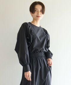 UNFILO / アンフィーロ シャツ・ブラウス | 【撥水/軽量/ストレッチ】MOVE TEX ボリュームスリーブブラウス