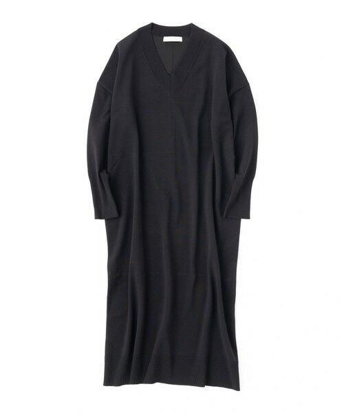 UNFILO / アンフィーロ ミニ丈・ひざ丈ワンピース | 【洗える/抗菌防臭】マイビューティーニット ネックワンピース | 詳細12