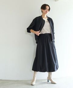UNFILO / アンフィーロ ミニ・ひざ丈スカート | 【撥水/軽量/ストレッチ】MOVE TEX バルーンスカート