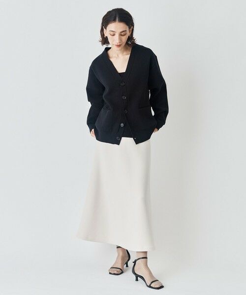 UNFILO / アンフィーロ ミニ・ひざ丈スカート | 【野呂佳代さん着用】BEAUTY FORM JERSEY セミフレアスカート | 詳細7