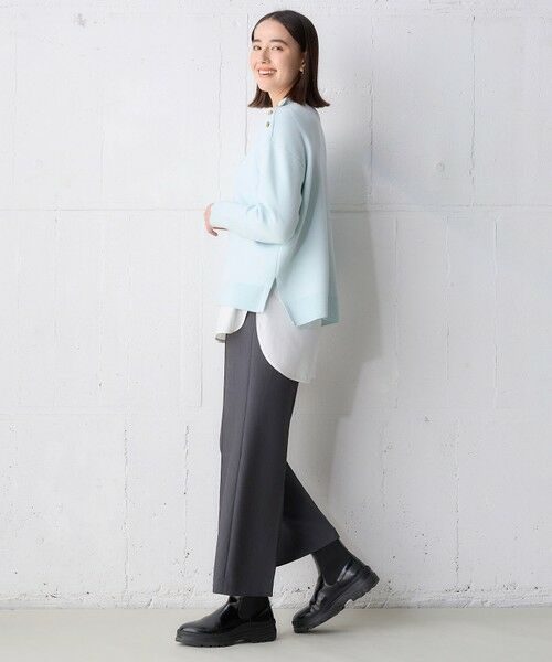 UNFILO / アンフィーロ カットソー | シャツコンビレイヤードTシャツ | 詳細13