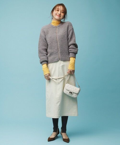 UNFILO / アンフィーロ カットソー | 【暖かさ＆着心地の良さで大ヒット】コットンカシミヤ タートルネックカットソー | 詳細29