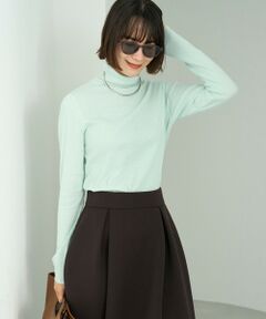 UNFILO / アンフィーロ カットソー | 【暖かさ＆着心地の良さで大ヒット】コットンカシミヤ タートルネックカットソー