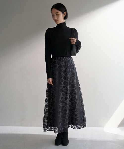 UNFILO / アンフィーロ カットソー | 【暖かさ＆着心地の良さで大ヒット】コットンカシミヤ タートルネックカットソー | 詳細30