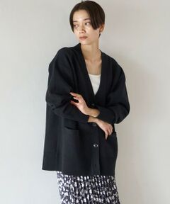 UNFILO / アンフィーロ ニット・セーター | 【洗える】スポンジニット カーディガン