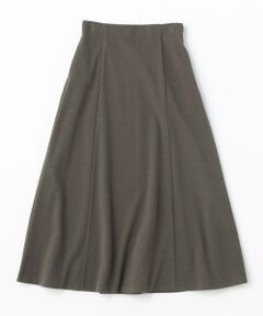 UNFILO / アンフィーロ ミニ・ひざ丈スカート | 【洗える】ウールライクジャージー スカート