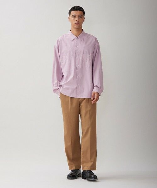 UNFILO / アンフィーロ シャツ・ブラウス | 【男女兼用】コンフォート カジュアル ワイドシャツ [24年秋冬商品] | 詳細5