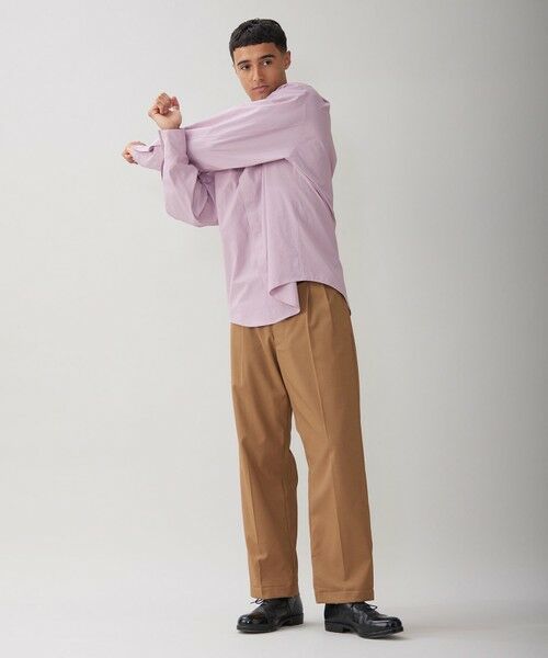 UNFILO / アンフィーロ シャツ・ブラウス | 【男女兼用】コンフォート カジュアル ワイドシャツ [24年秋冬商品] | 詳細7