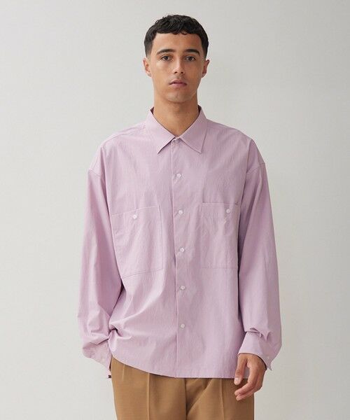 UNFILO / アンフィーロ シャツ・ブラウス | 【男女兼用】コンフォート カジュアル ワイドシャツ [24年秋冬商品] | 詳細4