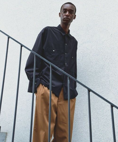 UNFILO / アンフィーロ シャツ・ブラウス | 【男女兼用】コンフォート カジュアル ワイドシャツ [24年秋冬商品] | 詳細9