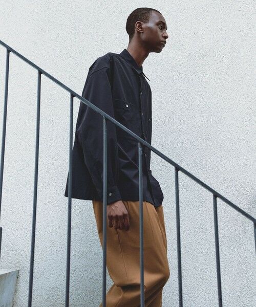UNFILO / アンフィーロ シャツ・ブラウス | 【男女兼用】コンフォート カジュアル ワイドシャツ [24年秋冬商品] | 詳細10