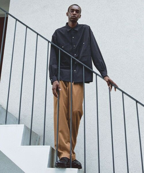 UNFILO / アンフィーロ シャツ・ブラウス | 【男女兼用】コンフォート カジュアル ワイドシャツ [24年秋冬商品] | 詳細11