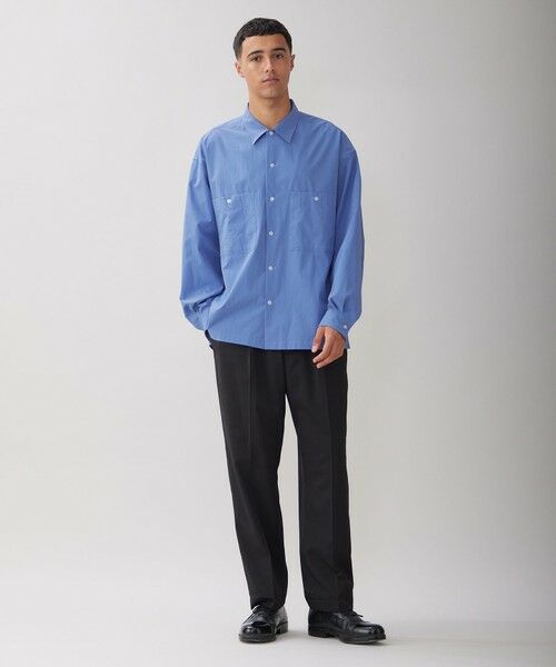 UNFILO / アンフィーロ シャツ・ブラウス | 【男女兼用】コンフォート カジュアル ワイドシャツ [24年秋冬商品] | 詳細18