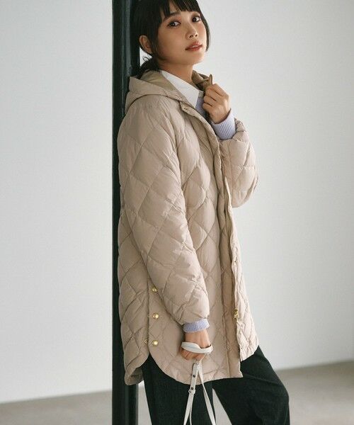 UNFILO / アンフィーロ ダウンジャケット・ベスト | 【自宅で洗濯OK / 軽量で暖かい】TAIONコラボ 2WAY キルティングダウン | 詳細18