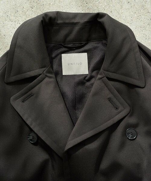 UNFILO / アンフィーロ トレンチコート | 【男女兼用】ウールライクトレンチコート | 詳細11