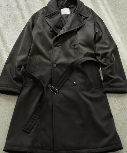 UNFILO / アンフィーロ トレンチコート | 【男女兼用】ウールライクトレンチコート | 詳細12