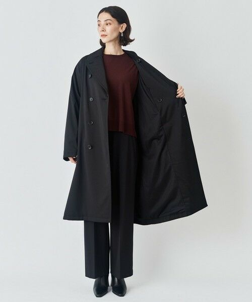 UNFILO / アンフィーロ トレンチコート | 【男女兼用】ウールライクトレンチコート | 詳細4