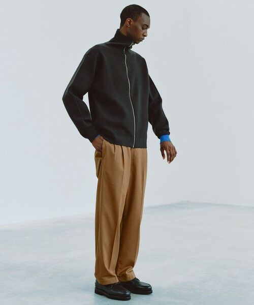 UNFILO / アンフィーロ ニット・セーター | 【男女兼用/新色追加】スウェットライク ジップ タートルネックニット [24年秋冬商品] | 詳細7