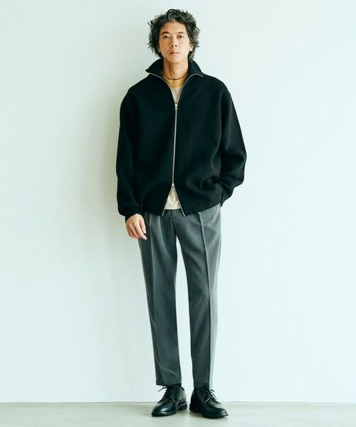 UNFILO / アンフィーロ ニット・セーター | 【男女兼用/新色追加】スウェットライク ジップ タートルネックニット [24年秋冬商品] | 詳細27