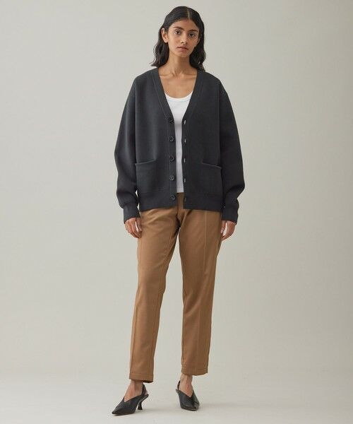UNFILO / アンフィーロ カーディガン・ボレロ | 【男女兼用/新色追加】スウェットライク ニットカーディガン [24年秋冬商品] | 詳細2