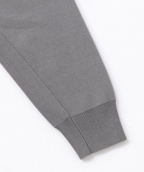 UNFILO / アンフィーロ カーディガン・ボレロ | 【男女兼用/新色追加】スウェットライク ニットカーディガン [24年秋冬商品] | 詳細10