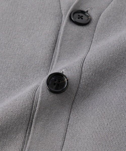 UNFILO / アンフィーロ カーディガン・ボレロ | 【男女兼用/新色追加】スウェットライク ニットカーディガン [24年秋冬商品] | 詳細12