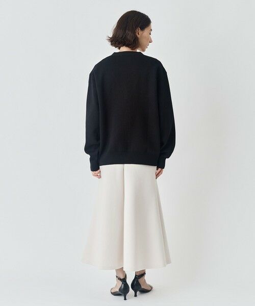 UNFILO / アンフィーロ カーディガン・ボレロ | 【男女兼用/新色追加】スウェットライク ニットカーディガン [24年秋冬商品] | 詳細15