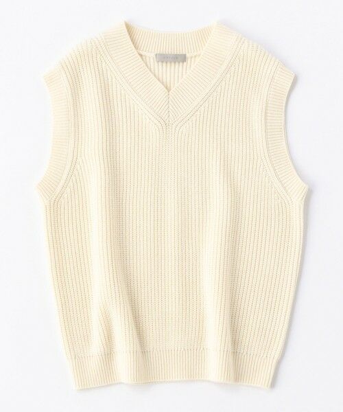 UNFILO / アンフィーロ ベスト | 【男女兼用】バルキー ニットベスト | 詳細9