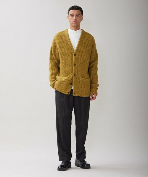 UNFILO / アンフィーロ カーディガン・ボレロ | 【男女兼用】へアリー ニットカーディガン | 詳細5