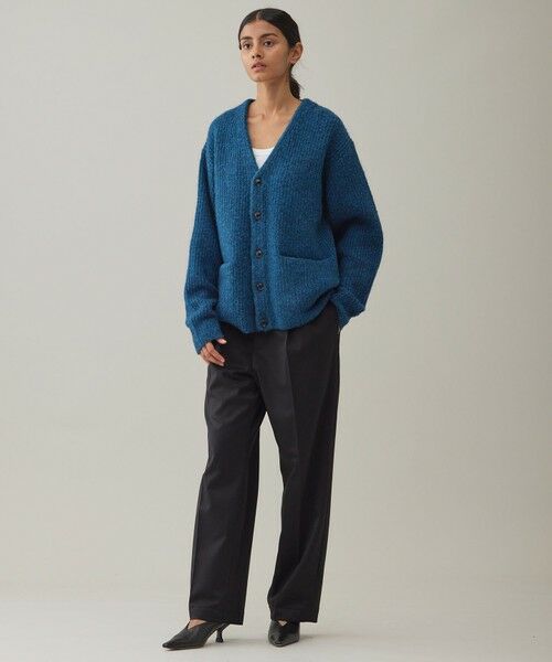 UNFILO / アンフィーロ カーディガン・ボレロ | 【男女兼用】へアリー ニットカーディガン | 詳細20