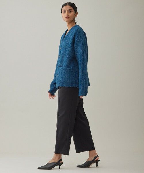 UNFILO / アンフィーロ カーディガン・ボレロ | 【男女兼用】へアリー ニットカーディガン | 詳細21