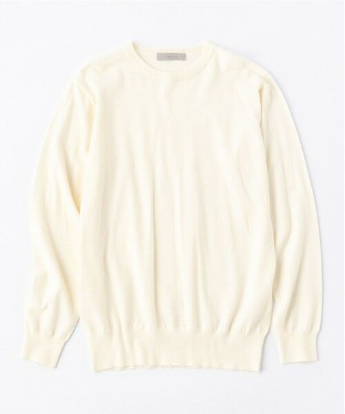 UNFILO / アンフィーロ ニット・セーター | 【男女兼用】ライトウォームクルーネックニット | 詳細4